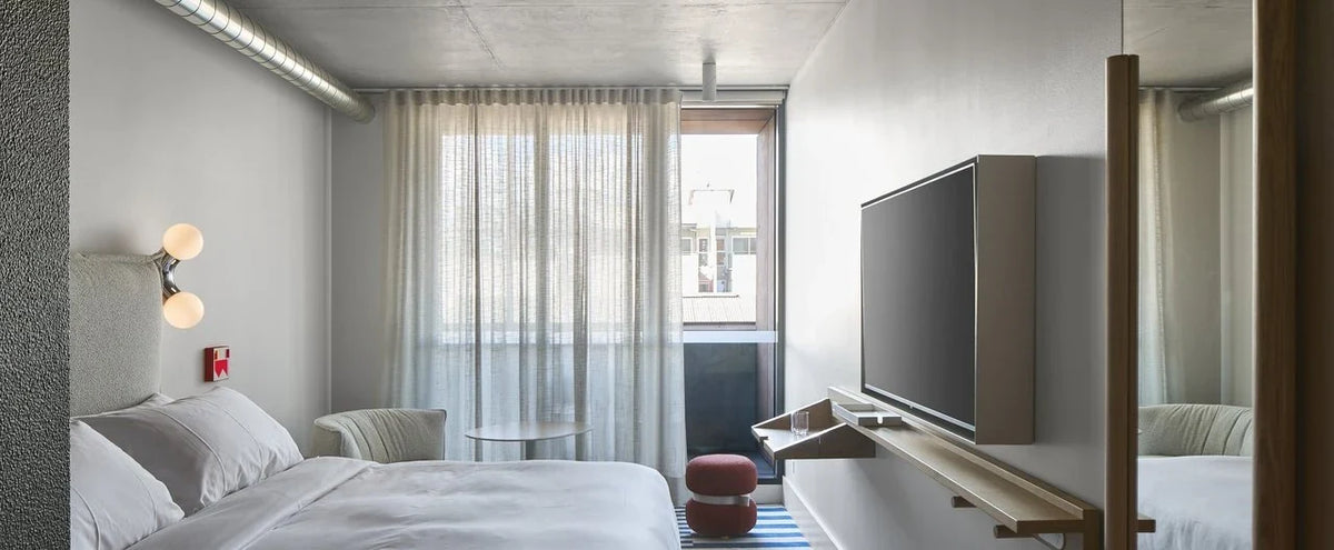 Guest room at The StandardX, Melbourne