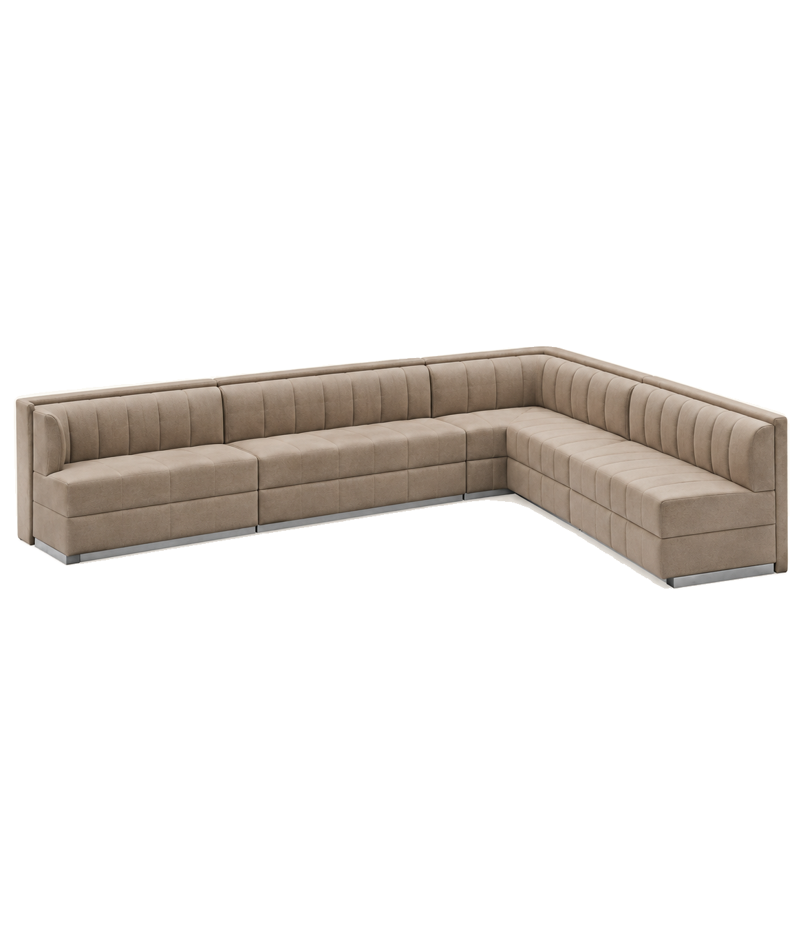 Oculus Entry Bar Banquette Sofa - 02 L-shape (Right Return)