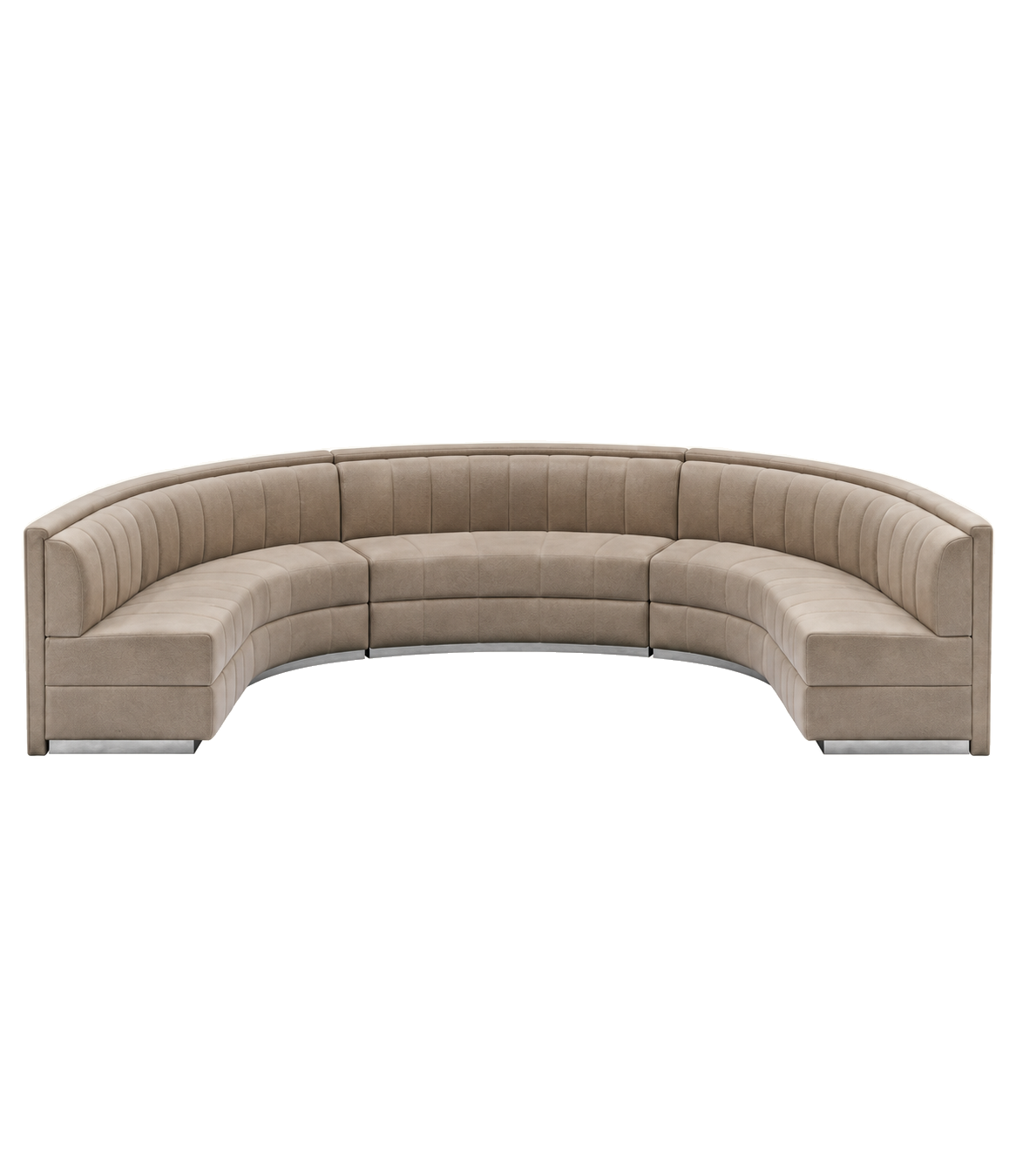 Oculus Entry Bar Banquette Sofa - 04 Curved / Semi-circle