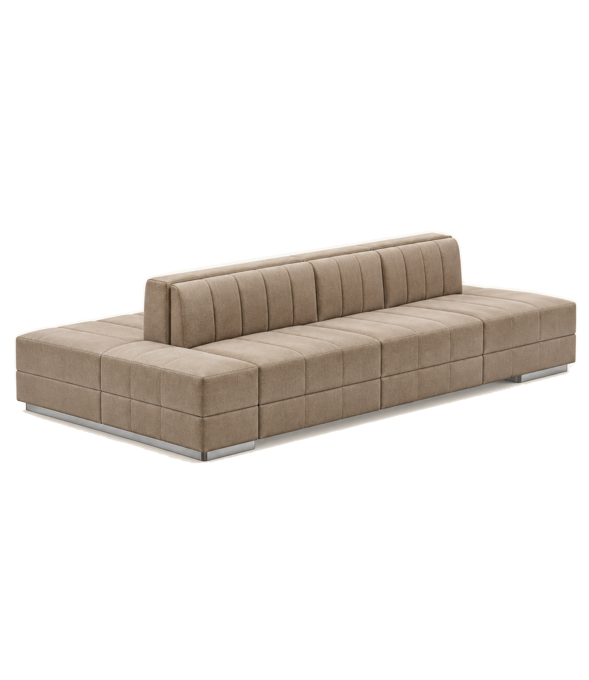 Oculus Entry Bar Banquette Sofa - 06 Double-sided Island