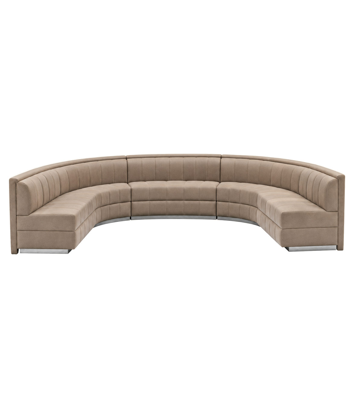 Oculus Entry Bar Banquette Sofa - 09 C-shape