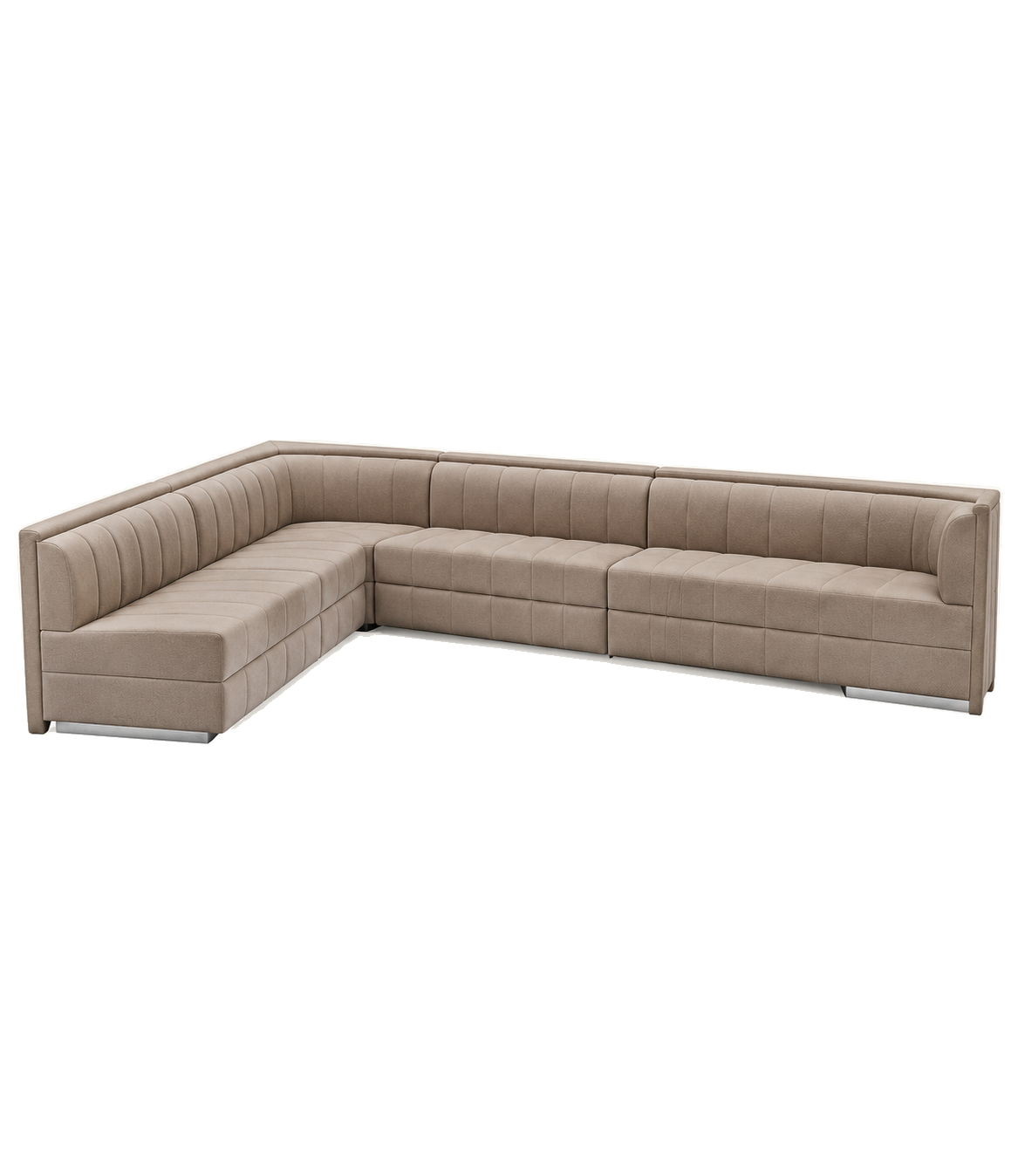 Oculus Entry Bar Banquette Sofa - 10 L-shape (Left Return)