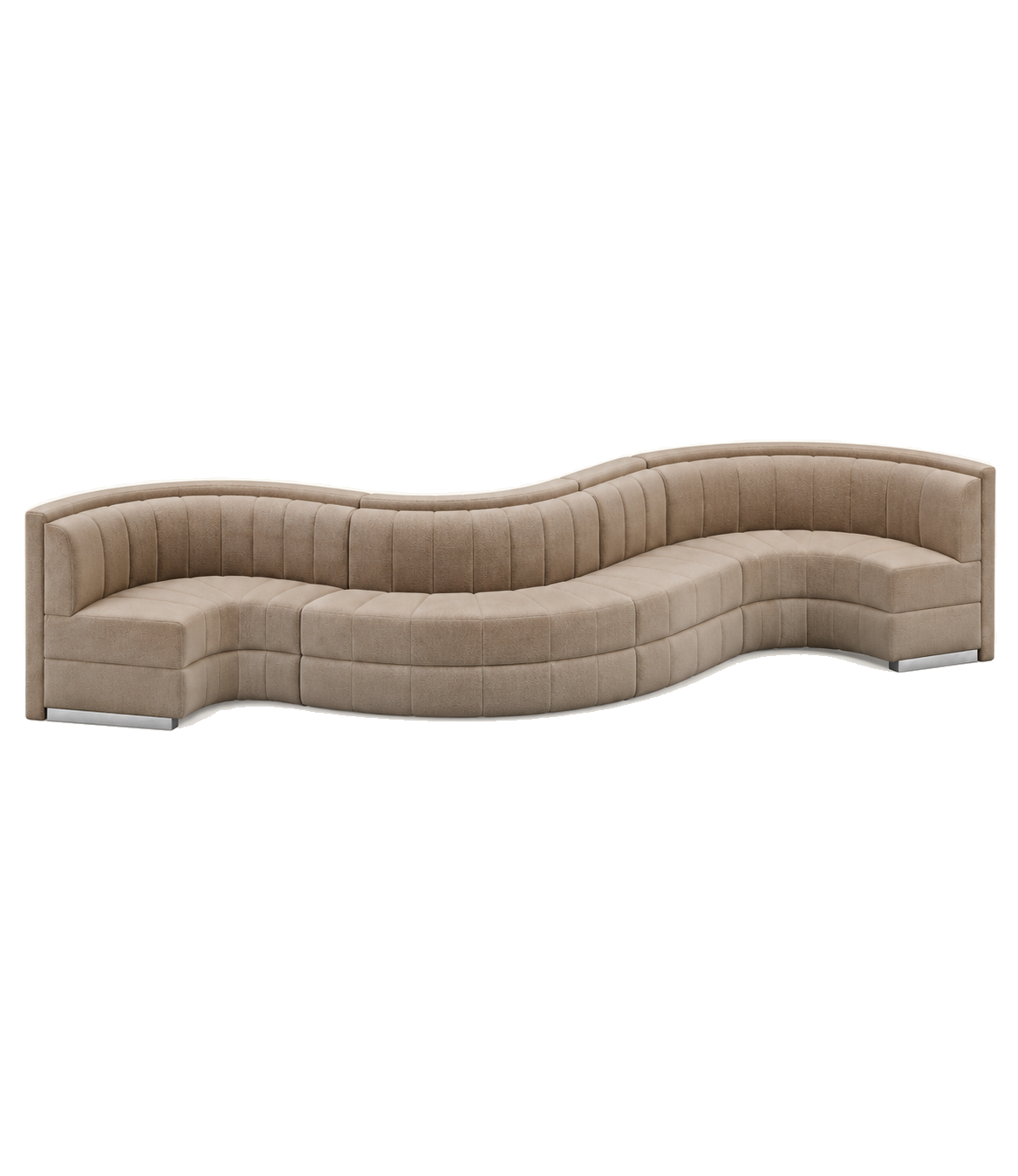 Oculus Entry Bar Banquette Sofa - 11 S-shape / Wave