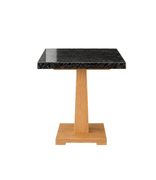 Oculus TA01 – Black glazed lava stone
