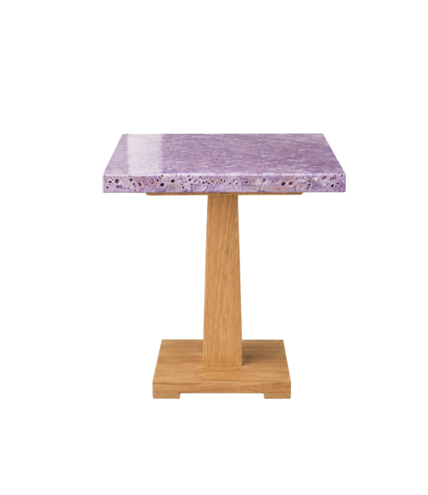 Oculus TA01 – Lavender glazed lava stone