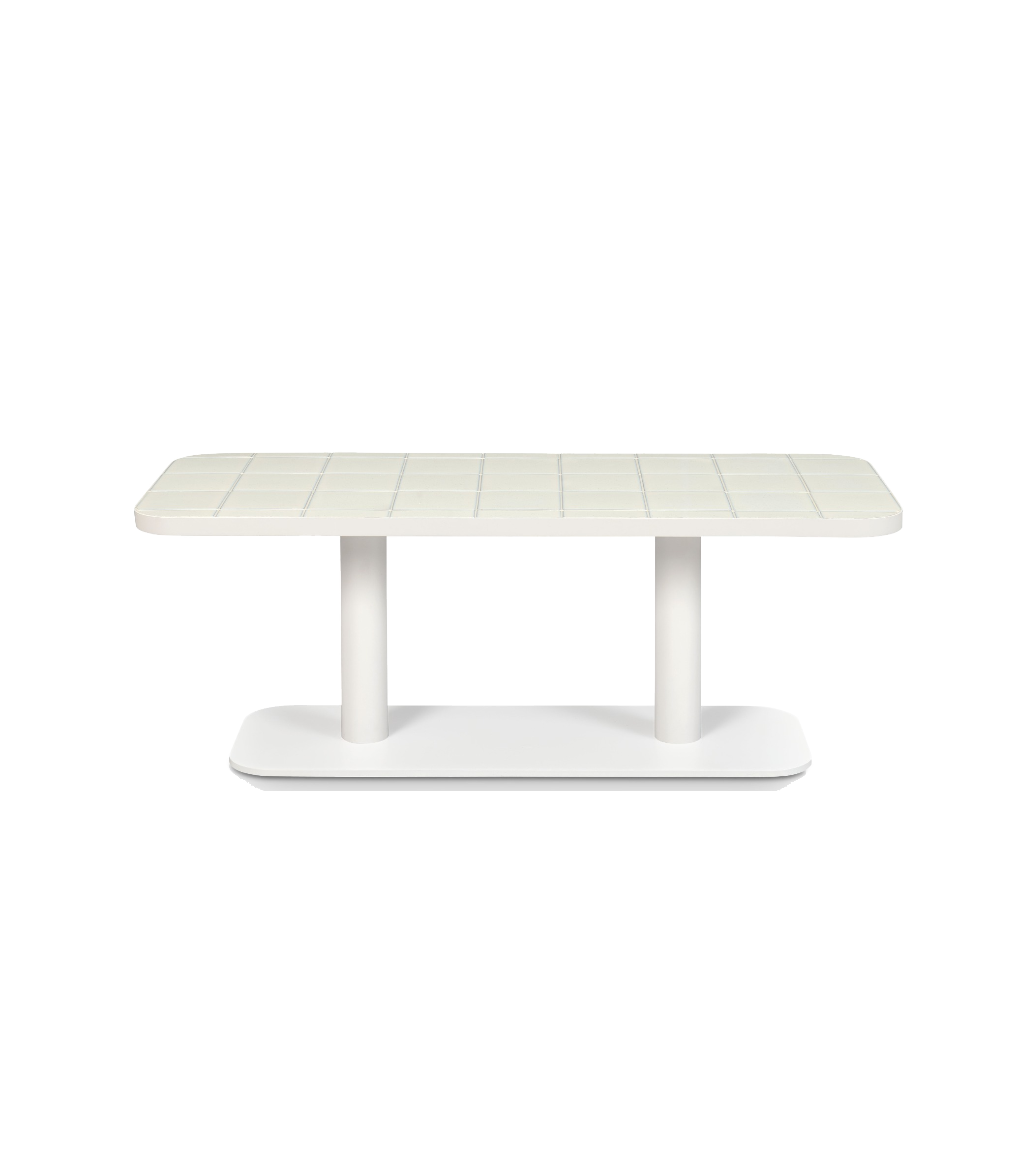 Tanjong F_112 — original cream tiled top and white base — high quality
