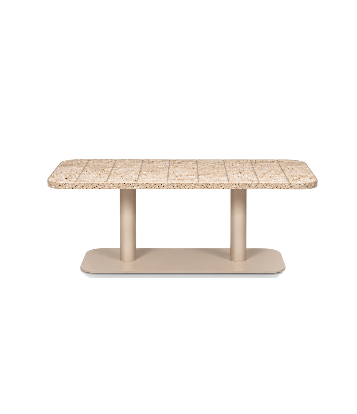 Tanjong F_112 — speckled stone-look top, taupe base — high quality